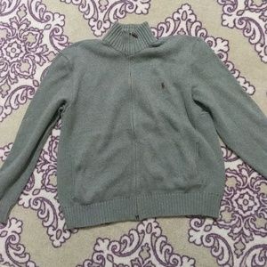 Polo Ralph Lauren XL zip up sweater with pockets